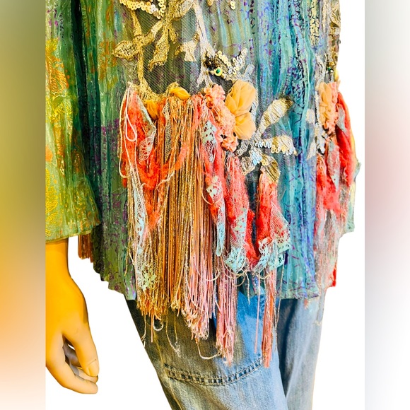 Vintage Christian Lacroix Paris Jacket Made in France Authentic Size 44 - Picture 7 of 16